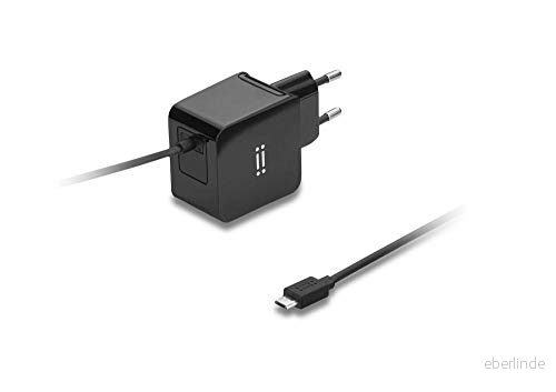 Aiino Wall Charger USB nätdel laddare uttag 2A inbyggd mikro kabel, Micro USB, svart 8050444843093 Aiino Wall Charger USB nätdel laddare uttag 2A inbyggd mikro kabel, Micro USB, svart 8050444843093