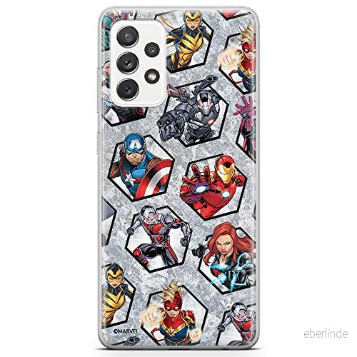 ERT GROUP mobiltelefonfodral för Samsung A72 5G originalt och officiellt licensierat Marvel mönster Avengers 023 optimalt anpassad till formen på mobiltelefonen, fodral tillverkad av TPU plast 5903537102931