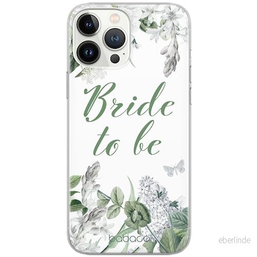 ERT GROUP mobiltelefonfodral för Iphone 13 PRO MAX originalt och officiellt licensierat Babaco mönster Bride to be 005 optimalt anpassad till formen på mobiltelefonen, fodral tillverkad av TPU plast 5904805787867