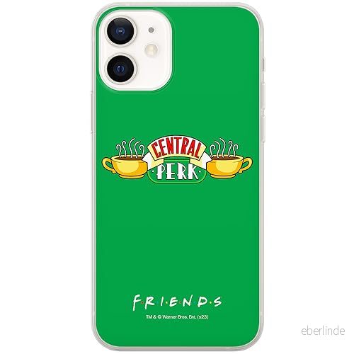 ERT GROUP mobiltelefonfodral för Iphone 12 Mini originalt och officiellt licensierat Friends mönster 019 optimalt anpassad till formen på mobiltelefonen, fodral tillverkad av TPU plast 5905795060855