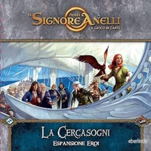 Asmodee Sagan om ringen, kortspelet: The Searcasogni, Expansion Heroes, 1 4 spelare, 14+ År, Italiensk utgåva 841333122003