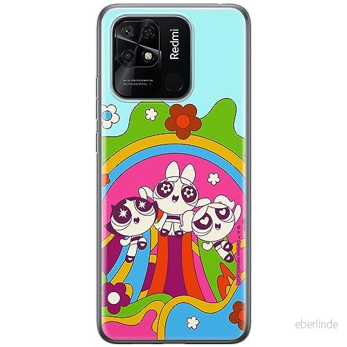 ERT GROUP mobiltelefonfodral för Xiaomi REDMI 10C originalt och officiellt licensierat The Powerpuff Girls mönster 045, fodral tillverkad av TPU plast 5905511988609