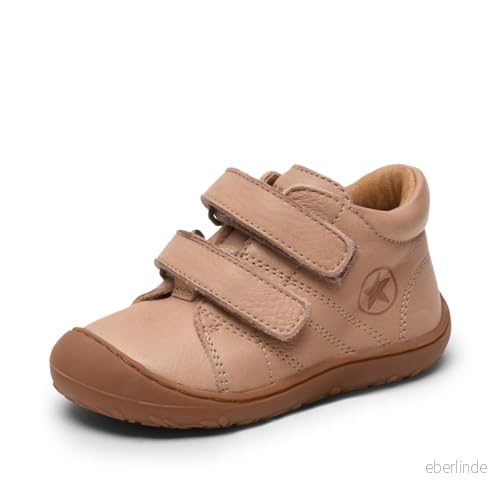 Bisgaard HALE V Unisex Babyskor för barn, Storlek: 20, Nude Skinn 5715243492400