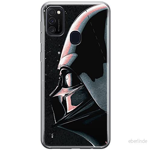 ERT GROUP mobiltelefonfodral för Samsung M21 originalt och officiellt licensierat Star Wars mönster Darth Vader 017 optimalt anpassad till formen på mobiltelefonen, fodral tillverkad av TPU plast 5903537838458