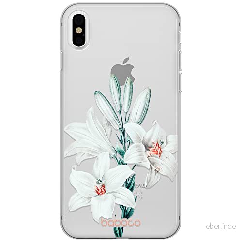 ERT GROUP mobiltelefonfodral för Iphone X/XS originalt och officiellt licensierat Babaco mönster Flowers 039 optimalt anpassad till formen på mobiltelefonen, gedeeltelijk transparant 5905131307248