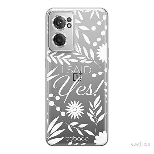 ERT GROUP mobiltelefonfodral för Oneplus NORD CE 2 originalt och officiellt licensierat Babaco mönster I said Yes! 002 optimalt anpassad till formen på mobiltelefonen, gedeeltelijk transparant 5905511292614