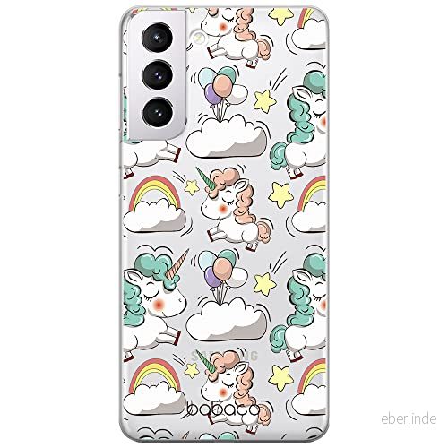 ERT GROUP mobiltelefonfodral för Samsung S21 PLUS originalt och officiellt licensierat Babaco mönster Unicorn 001 optimalt anpassad till formen på mobiltelefonen, gedeeltelijk transparant 5903932378344