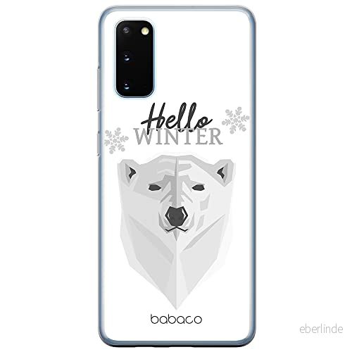 ERT GROUP mobiltelefonfodral för Samsung S20 / S11E originalt och officiellt licensierat Babaco mönster Winter 003 Vit optimalt anpassad till formen på mobiltelefonen, fodral tillverkad av TPU plast 5903932047714
