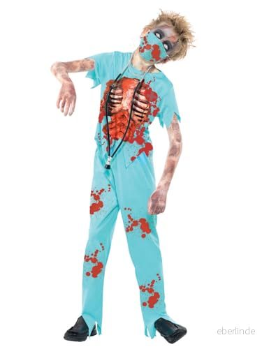 Fancy Dress Zombie Surgeon Costume (M) 5020570954775