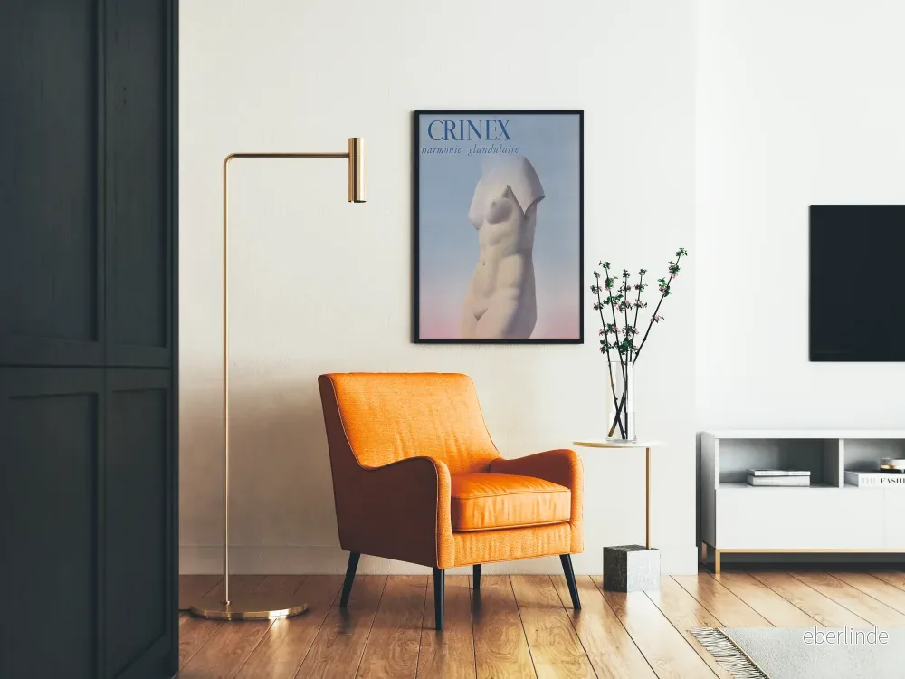 Väggdekorationsposter Crinex glandulär harmoni - Bild 2