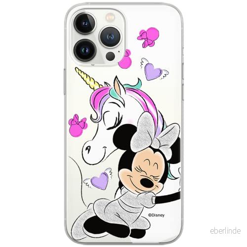 ERT GROUP mobiltelefonfodral för Apple Iphone 6 PLUS originalt och officiellt licensierat Disney mönster Minnie 036 Vit optimalt anpassad till formen på mobiltelefonen, gedeeltelijk transparant 5902980570786