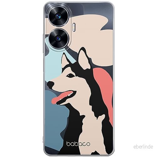 ERT GROUP mobiltelefonfodral för Realme C55 originalt och officiellt licensierat Babaco mönster Dogs 001 optimalt anpassad till formen på mobiltelefonen, gedeeltelijk transparant 5905511868130
