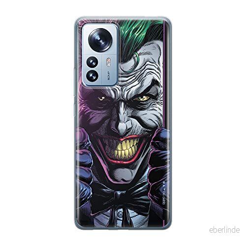 ERT GROUP mobiltelefonfodral för Xiaomi 12 PRO originalt och officiellt licensierat DC mönster Joker 015 optimalt anpassad till formen på mobiltelefonen, fodral tillverkad av TPU plast 5905511515522