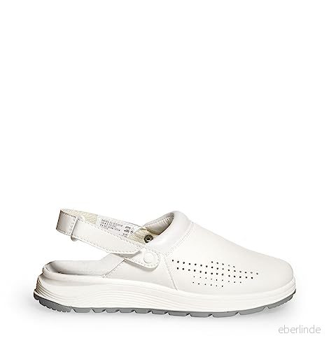Abeba Unisex Active Clog, Vit, 48 EU, EU 4042035733610