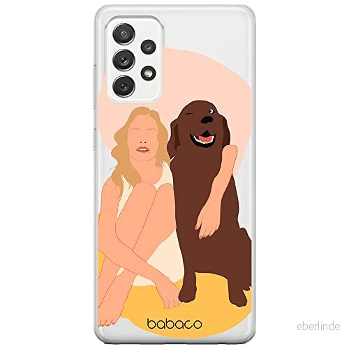 ERT GROUP mobiltelefonfodral för Samsung A52 5G / LTE 4G A52S originalt och officiellt licensierat Babaco mönster Dogs 007 anpassad till formen på mobiltelefonen, gedeeltelijk transparant 5905131034540