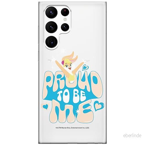 ERT GROUP mobiltelefonfodral för Samsung S22 ULTRA originalt och officiellt licensierat Looney Tunes mönster Lola 005 optimalt anpassad till formen på mobiltelefonen, gedeeltelijk transparant 5905795066970