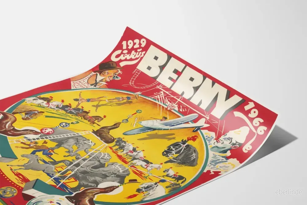 Vintageposter Cirque Berny 1929-1966 - Bild 3