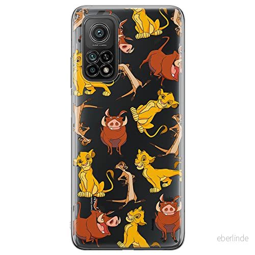 ERT GROUP mobiltelefonfodral för Xiaomi MI 10 LITE originalt och officiellt licensierat Disney mönster Simba & Friends 010 optimalt anpassad till formen på mobiltelefonen, gedeeltelijk transparant 5905131792112