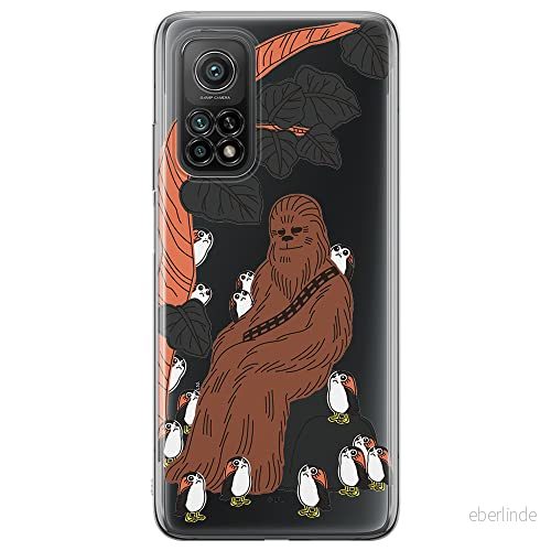 ERT GROUP mobiltelefonfodral för Xiaomi Redmi Note 11T 5G/11S 5G/POCO M4 Pro 5G originalt och officiellt licensierat Star Wars mönster Chewbacca 006, gedeeltelijk transparant 5904805625190
