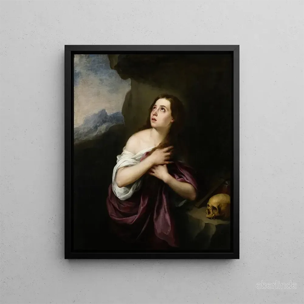 Målning Madeleine pénitente – Bartolomé Esteban Murillo | Konsttryck Målning Madeleine pénitente – Bartolomé Esteban Murillo | Konsttryck