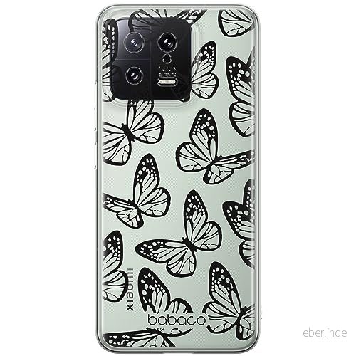 ERT GROUP mobiltelefonfodral för Xiaomi 13 originalt och officiellt licensierat Babaco mönster Butterflies 002 optimalt anpassad till formen på mobiltelefonen, fodral tillverkad av TPU plast 5905511904333