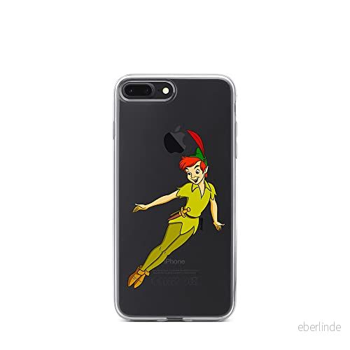 ERT GROUP mobiltelefonfodral för Iphone 7 PLUS/ 8 PLUS originalt och officiellt licensierat Disney mönster Peter Pan 001 optimalt anpassad till formen på mobiltelefonen, gedeeltelijk transparant 5905131144249
