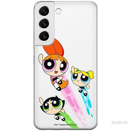 ERT GROUP mobiltelefonfodral för Samsung S22 PLUS originalt och officiellt licensierat The Powerpuff Girls mönster 032, gedeeltelijk transparant 5905511977771