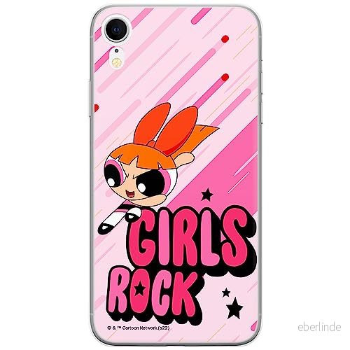 ERT GROUP mobiltelefonfodral för Iphone XR originalt och officiellt licensierat The Powerpuff Girls mönster 033, fodral tillverkad av TPU plast 5905511979027