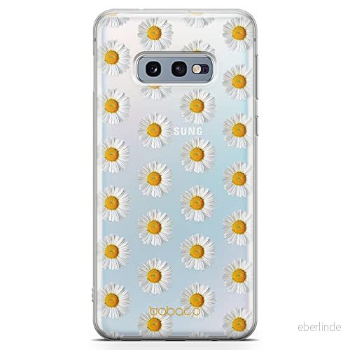 ERT GROUP mobiltelefonfodral för Samsung S10e originalt och officiellt licensierat Babaco mönster Flowers 009 optimalt anpassad till formen på mobiltelefonen, gedeeltelijk transparant 5903537934327