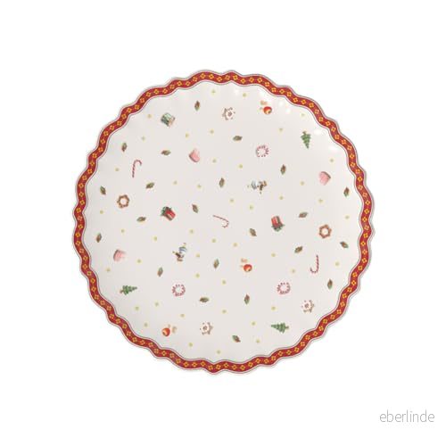 Villeroy & Boch Toy's Delight Pastry Dish ø 28 cm White 4003686234963