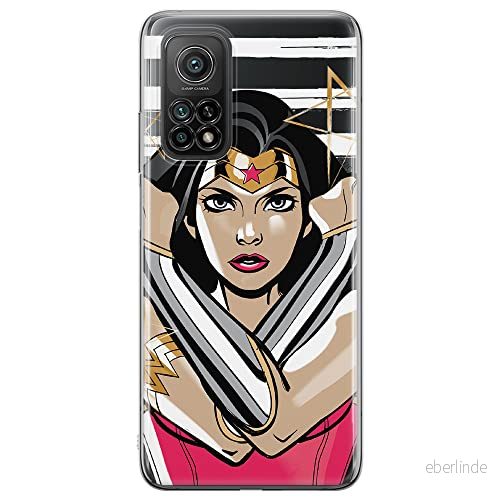 ERT GROUP mobiltelefonfodral för Xiaomi Redmi Note 11T 5G/11S 5G/POCO M4 Pro 5G originalt och officiellt licensierat DC mönster Wonder Woman 003, gedeeltelijk transparant 5904805641176