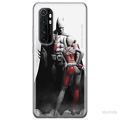 ERT GROUP mobiltelefonfodral för Xiaomi MI NOTE 10 Lite originalt och officiellt licensierat DC mönster Batman 012 optimalt anpassad till formen på mobiltelefonen, fodral tillverkad av TPU plast 5904805592508
