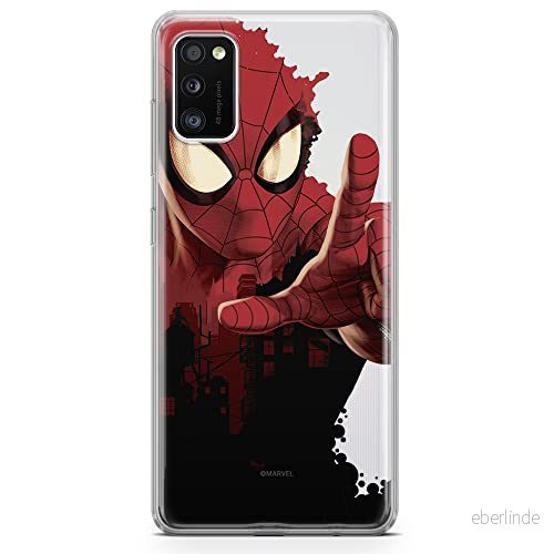 ERT GROUP mobiltelefonfodral för Samsung A41 originalt och officiellt licensierat Marvel mönster Spider Man 006 optimalt anpassad till formen på mobiltelefonen, gedeeltelijk transparant 5903537492964