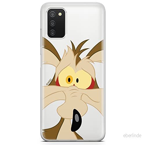 ERT GROUP mobiltelefonfodral för Samsung A03S originalt och officiellt licensierat Looney Tunes mönster Coyote 001 optimalt anpassad till formen på mobiltelefonen, gedeeltelijk transparant 5904805001703