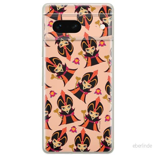 ERT GROUP mobiltelefonfodral för Google PIXEL 7 originalt och officiellt licensierat Disney mönster Jafar 002 optimalt anpassad till formen på mobiltelefonen, fodral tillverkad av TPU plast 5905795150747