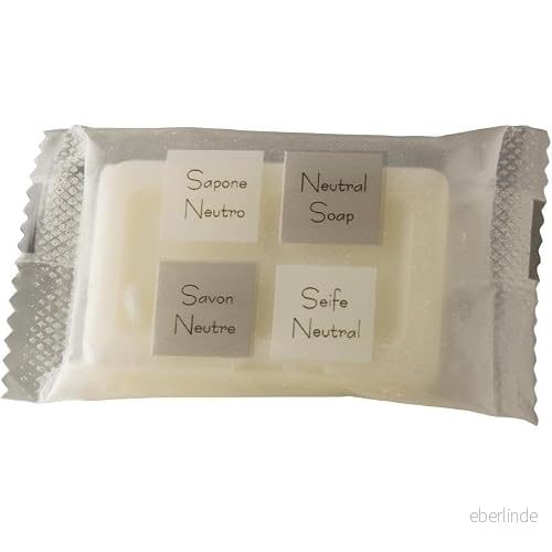 Neutra Rectangular Soap In Transparent (Pack 500) 7640163061079