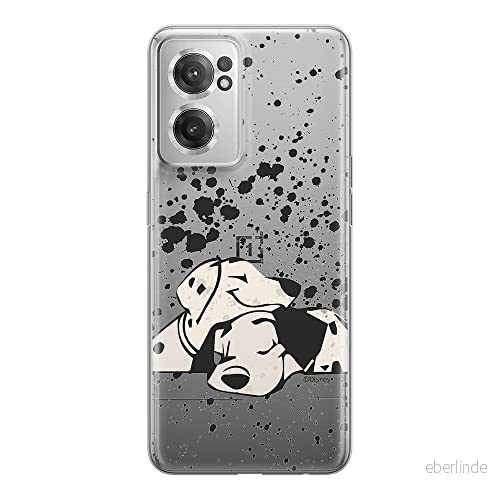 ERT GROUP mobiltelefonfodral för Oneplus NORD CE 2 originalt och officiellt licensierat Disney mönster Dalmatian 003 optimalt anpassad till formen på mobiltelefonen, gedeeltelijk transparant 5905511283513