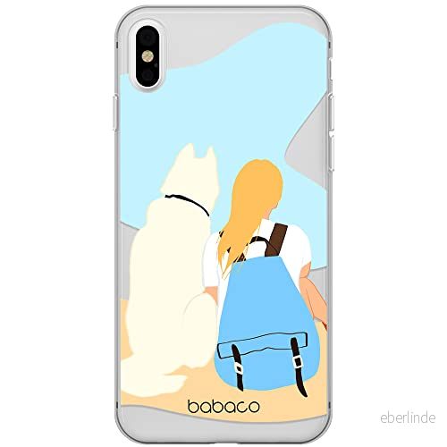 ERT GROUP mobiltelefonfodral för Iphone XS Max originalt och officiellt licensierat Babaco mönster Dogs 003 optimalt anpassad till formen på mobiltelefonen, gedeeltelijk transparant 5905131013309