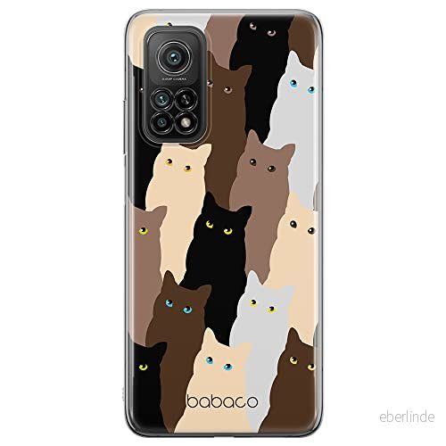 ERT GROUP mobiltelefonfodral för Huawei P30 Lite originalt och officiellt licensierat Babaco mönster Cats 001 Vit optimalt anpassad till formen på mobiltelefonen, fodral tillverkad av TPU plast 5905131056498