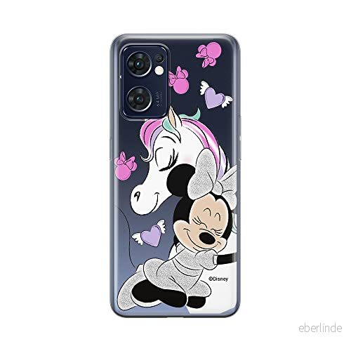 ERT GROUP mobiltelefonfodral för Oppo RENO 7 5G originalt och officiellt licensierat Disney mönster Minnie 036 optimalt anpassad till formen på mobiltelefonen, gedeeltelijk transparant 5905511302795