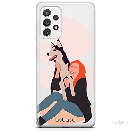 ERT GROUP mobiltelefonfodral för Samsung A73 5G originalt och officiellt licensierat Babaco mönster Dogs 004 optimalt anpassad till formen på mobiltelefonen, gedeeltelijk transparant 5905131040497