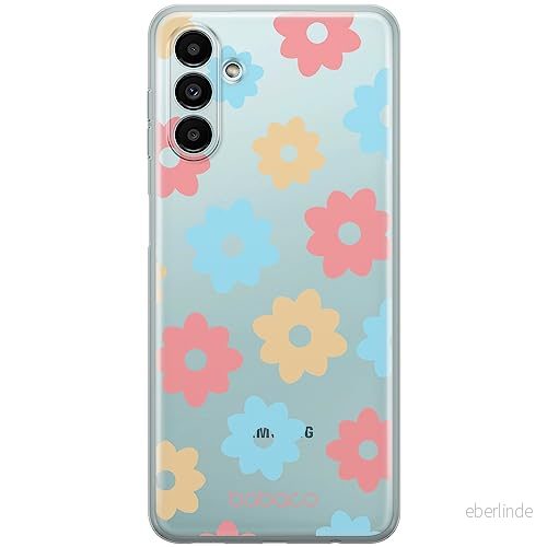 ERT GROUP mobiltelefonfodral för Samsung A13 5G/A04S originalt och officiellt licensierat Babaco mönster Flowers 011 optimalt anpassad till formen på mobiltelefonen, gedeeltelijk transparant 5904805572364