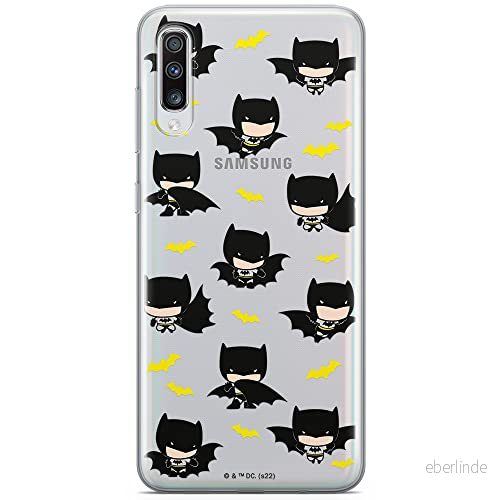 ERT GROUP mobiltelefonfodral för Samsung A70 originalt och officiellt licensierat DC mönster Batman 077 optimalt anpassad till formen på mobiltelefonen, gedeeltelijk transparant 5905131503763