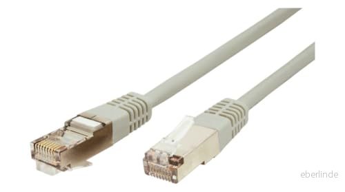 ROLINE Patchkabel Kat.5e (klass D) UTP, grå, 0,5 m 7611990133857