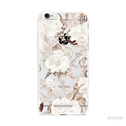 ERT GROUP mobiltelefonfodral för Iphone 6 PLUS originalt och officiellt licensierat Babaco mönster Flowers 044 optimalt anpassad till formen på mobiltelefonen, gedeeltelijk transparant 5905131323880