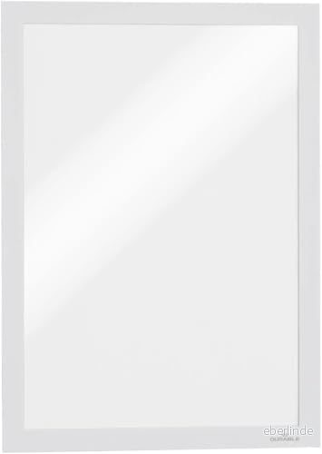 Durable 488202 inforam Duraframe® A4, självhäftande magnetram, 10 pack, vit 4005546406947