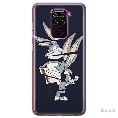ERT GROUP mobiltelefonfodral för Xiaomi REDMI NOTE 9 originalt och officiellt licensierat Looney Tunes mönster Bugs 008 optimalt anpassad till formen på mobiltelefonen, fodral tillverkad av TPU plast 5903040331965