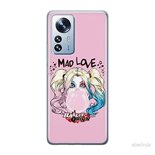 ERT GROUP mobiltelefonfodral för Xiaomi 12 / 12X originalt och officiellt licensierat DC mönster Harley Quinn 001 optimalt anpassad till formen på mobiltelefonen, fodral tillverkad av TPU plast 5905511484880