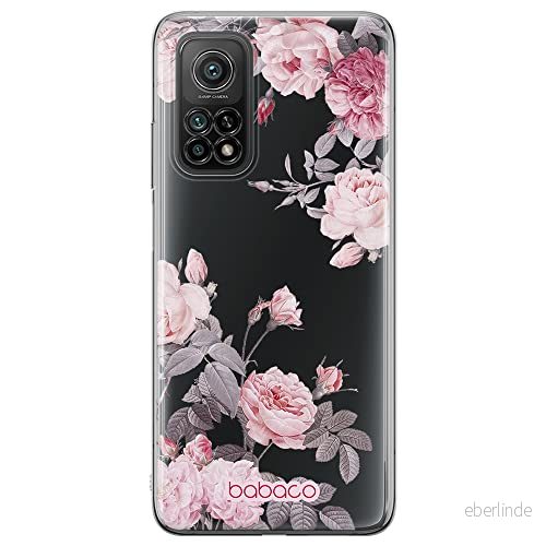 ERT GROUP mobiltelefonfodral för Xiaomi Redmi Note 11 Pro 5G/11 4G originalt och officiellt licensierat Babaco mönster Flowers 055, gedeeltelijk transparant 5905131357847