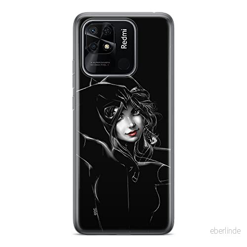 ERT GROUP mobiltelefonfodral för Xiaomi REDMI 10C originalt och officiellt licensierat DC mönster Catwoman 002 optimalt anpassad till formen på mobiltelefonen, fodral tillverkad av TPU plast 5905511537487